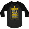 nobody exists on purpose 3/4 Sleeve Shirt