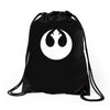rebel alliance sticker vinyl decal star wars   car window wall decor Drawstring Bags