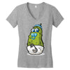 baby pickle Women's V-Neck T-Shirt
