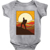 mountain hiker Baby Onesie