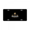 Wildlife Camping License Plate