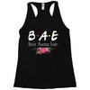 Bae Best Auntie Ever Friends Tv Show Parody Racerback Tank