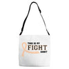 This Is My Fight Shirt Adjustable Strap Totes