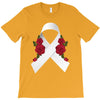 lung cancer white ribbon T-Shirt