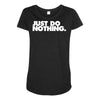 just do nothing Maternity Scoop Neck T-shirt