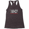 says who wisemenknownothing Racerback Tank