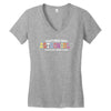 greeting from astroworld wish you were here white Women's V-Neck T-Shirt