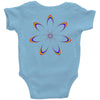 rainbow flower Baby Onesie