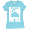 hello is it me you're looking for Ladies Fitted T-Shirt