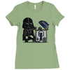 robotic trashcan Ladies Fitted T-Shirt