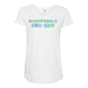 homophones are gay Maternity Scoop Neck T-shirt