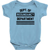 redundancy Baby Onesie