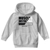 muscles installing Youth Hoodie