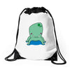 monster shirt 1 comp Drawstring Bags
