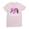 Daddy Bear Ladies Fitted T-Shirt
