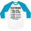 Electrician 3/4 Sleeve Shirt