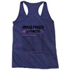 November Girl Facts Sagittarius Racerback Tank