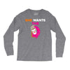 She Wants D - Dunkin Donuts Long Sleeve Shirts