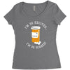 i'm so excited Women's Triblend Scoop T-shirt