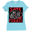 save ferrıs Ladies Fitted T-Shirt