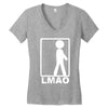 lmao laughing Women's V-Neck T-Shirt