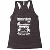February Girls Are Sunshine Mixed With A Little Hurricane Racerback Tank