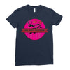 mustache Ladies Fitted T-Shirt