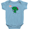 zombie cartoon Baby Onesie