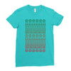 ugly christmas Ladies Fitted T-Shirt
