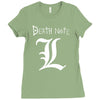 death note manga fumetti comics Ladies Fitted T-Shirt