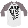 badass la 3/4 Sleeve Shirt