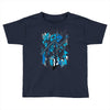 blue vectorfunk Toddler T-shirt