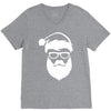 santa hipster V-Neck Tee