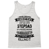 Super Cool Stepdad Of A Freaking Awesome Granddaughter Tank Top