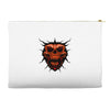 evil face Accessory Pouches