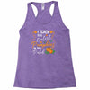 fall i teach the cutest pumpkins Racerback Tank