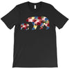 mama bear baby bear floral T-Shirt