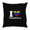 I love Venezuela Throw Pillow