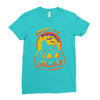 great pumpkin believer halloween Ladies Fitted T-Shirt