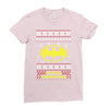 batman christmas Ladies Fitted T-Shirt