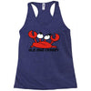 old and crabby Racerback Tank