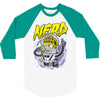 astronaute nerd 3/4 Sleeve Shirt