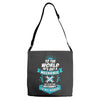 To The World He is Just a Mechanic..... Adjustable Strap Totes