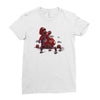 mushroom eater Ladies Fitted T-Shirt