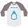 Feed Me and Tell Me I'm Pretty Baby Boy 3/4 Sleeve Shirt