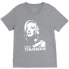 uma thurman V-Neck Tee