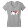 YOU WANT KISS ME Women's V-Neck T-Shirt