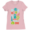 time machines Ladies Fitted T-Shirt