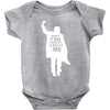 don't you forget about me 80's party music retro Baby Bodysuit
