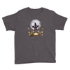 witch cat night Youth Tee